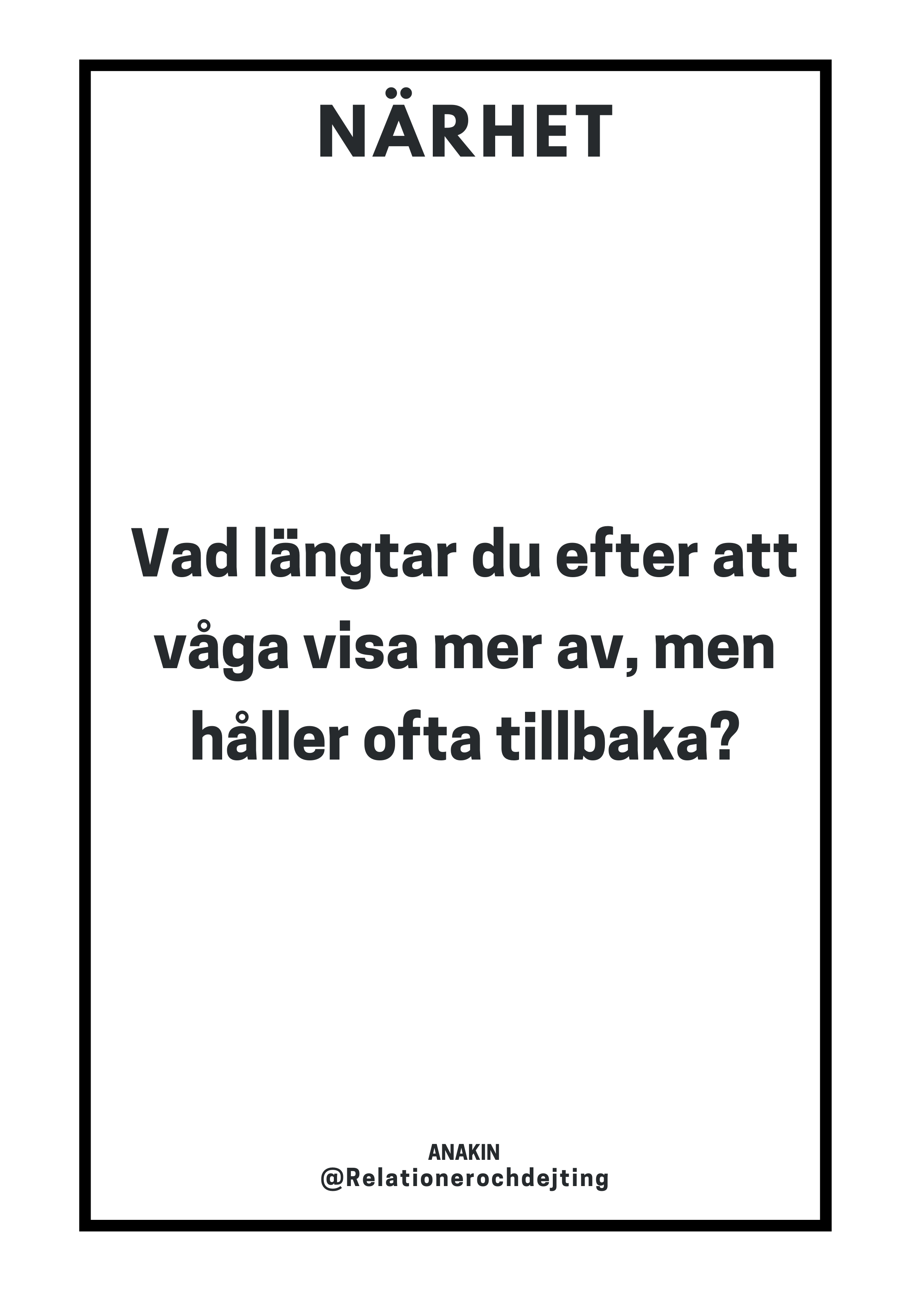 Samtalskort - PÅ RIKTIGT