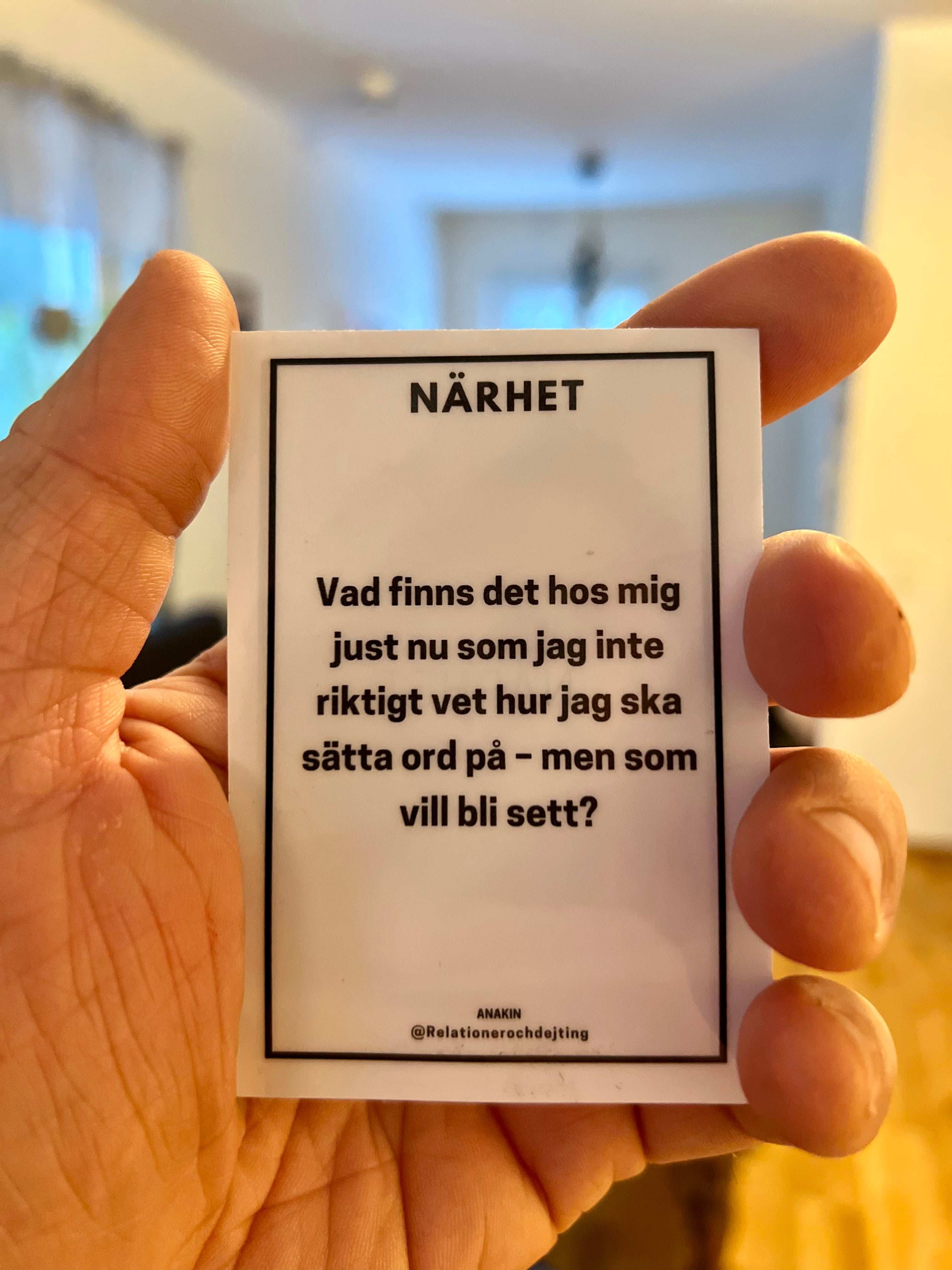 Samtalskort - PÅ RIKTIGT